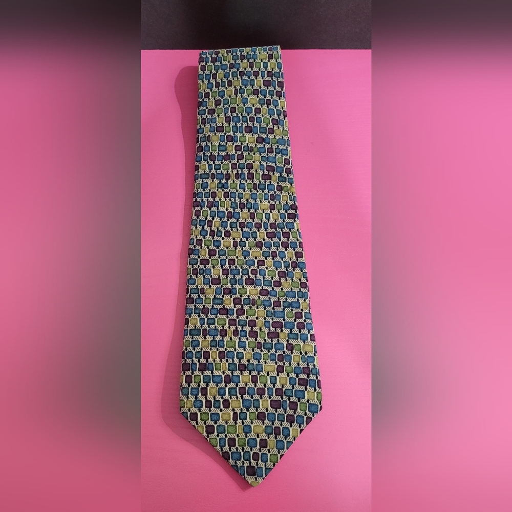 George Machado ZYLOS 100% Silk Mens Tie